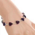 Amethyst bracelet for energy and protection