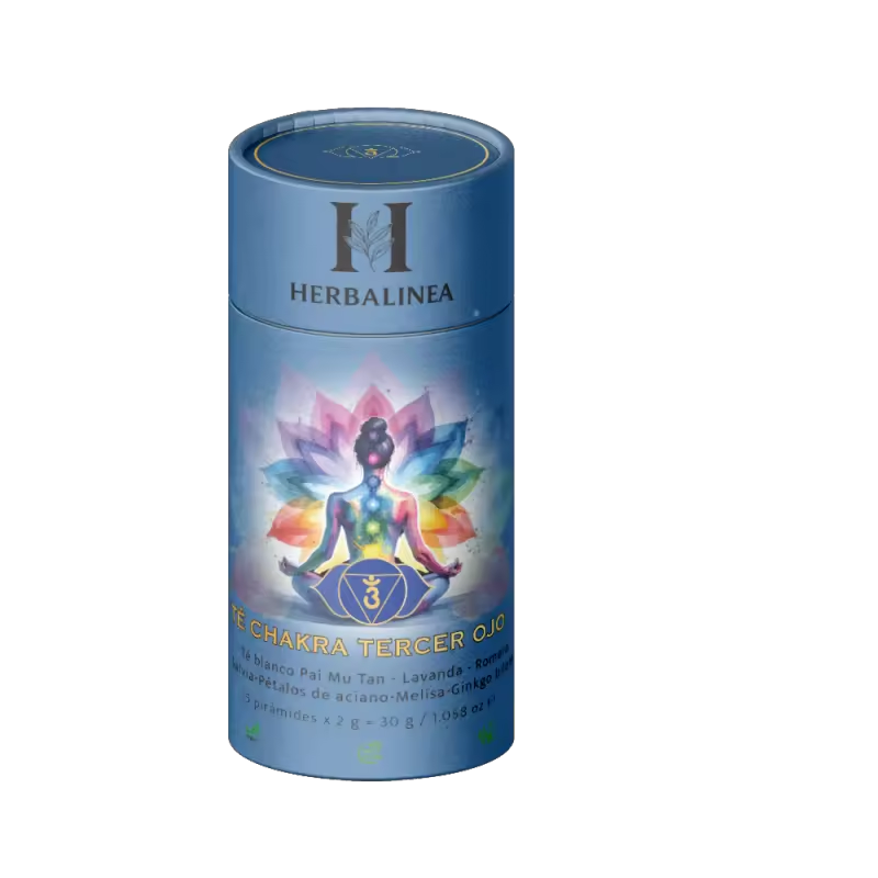 té chakra tercer ojo Herbalinea
