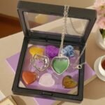 Collar Corazon con 7 piedras naturales intercambiables Premium - Imagen 4