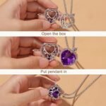 Collar Corazon con 7 piedras naturales intercambiables Premium - Imagen 5