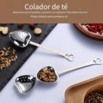 infusor de té de acero inoxidable