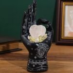 porta incienso mano mística