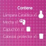 lámpara catalítica mosaico rodolita