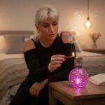 lámpara catalítica mosaico rodolita