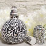 Lámpara Catalítica Artesanal Mosaico Ónix 200 ml – Purificador de Aire y Eliminador de Olores