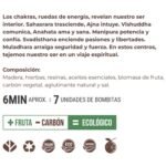 Bombita Sahumerio 7 Chakras Ecológica Natural