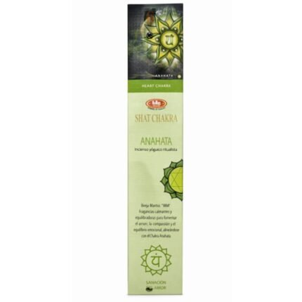 Anahata Heart Chakra Incense : Emotional balance and love - Herbalinea