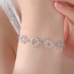 Pulsera 7 Chakras de Acero Inoxidable Ajustable | Joyería Espiritual