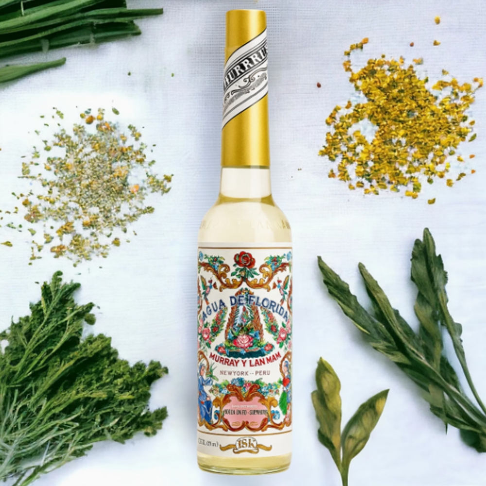 Agua de Florida Murray & Lanman 270 ml, fragancia tradicional de aroma fresco y floral. Ideal para aromatización de espacios y rituales tradicionales. Agua de Florida Murray & Lanman 270 ml, fragancia tradicional de aroma fresco y floral. Ideal para aromatización de espacios y rituales tradicionales.
