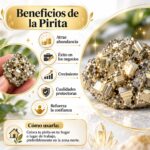 Pirita Natural en Bruto 40-60 g – Piedra de la Abundancia y Prosperidad